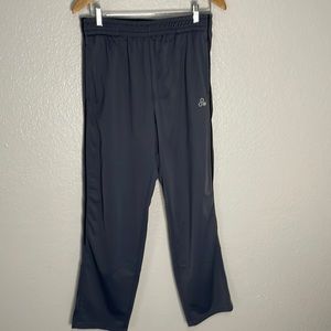 TEK GEAR Athletic Pants | Dark Grey w/Black Piping | Medium